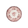 Hermia Velour Maroon Fulya Juego de Cena de 24 Piezas